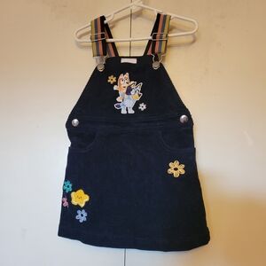 Toddler Bluey Overalls Boxlunch Exclusive